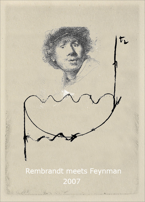 Rembrandt meets Feynman