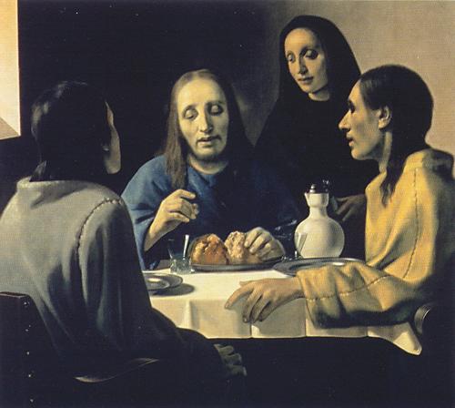 Van Meegeren Vermeer ‘Christ and the Disciples at Emmaus.