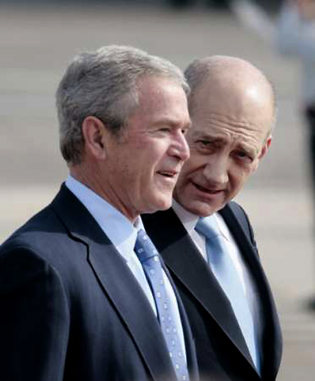 Bush Olmert 9.1.2008
