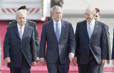 Bush Olmert 9.1.2008