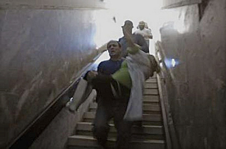 Sderot, Hamas rockets attack on civilians.