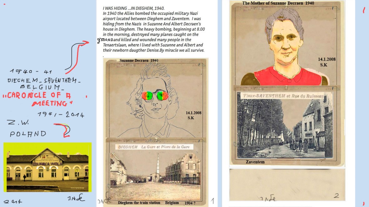 Interview,  Dieghem-Saventhem: from the exhibition